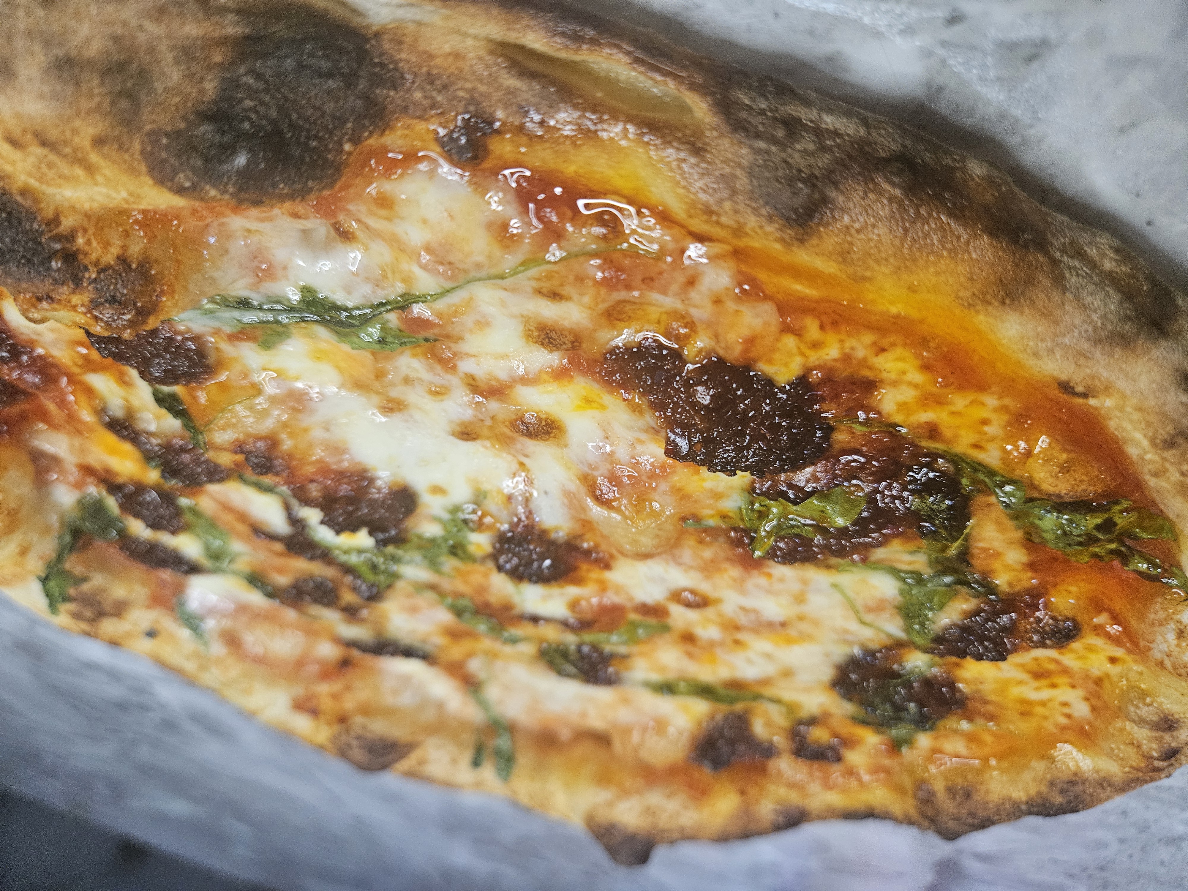 Pizza Nduja - Authentic Neapolitan pizza